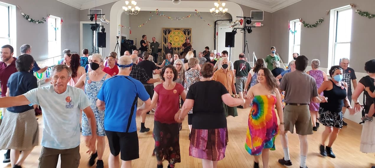 What is contra dancing?